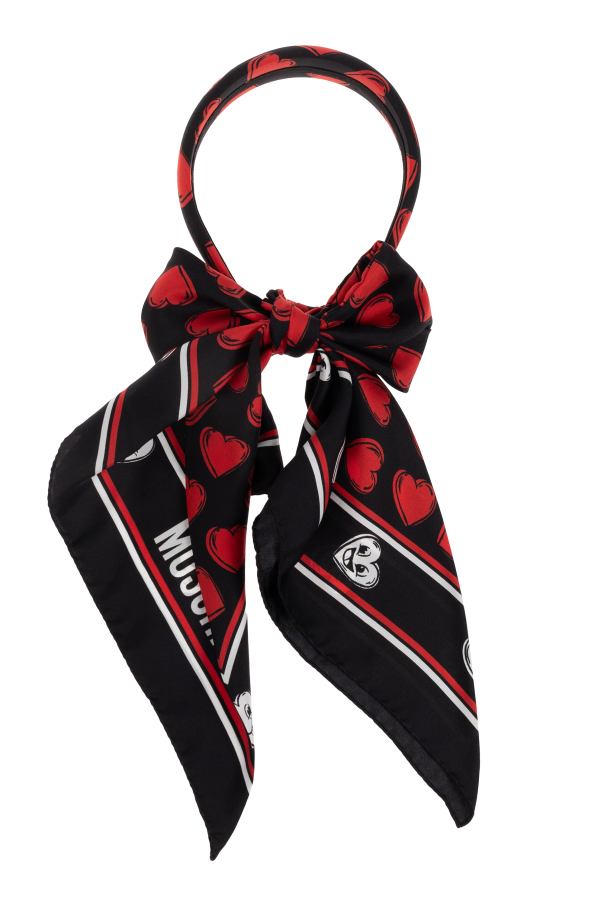 Silk headband od Moschino
