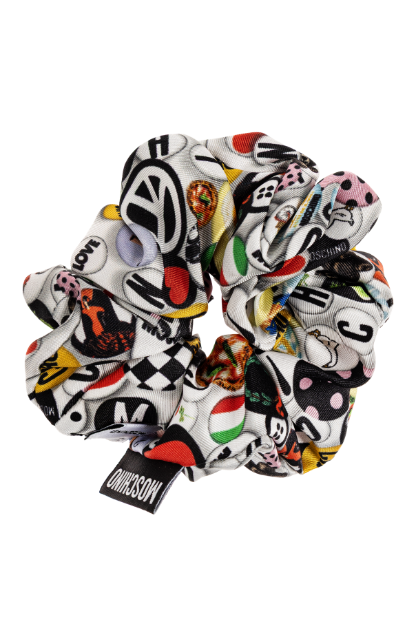 Silk hair scrunchie od Moschino