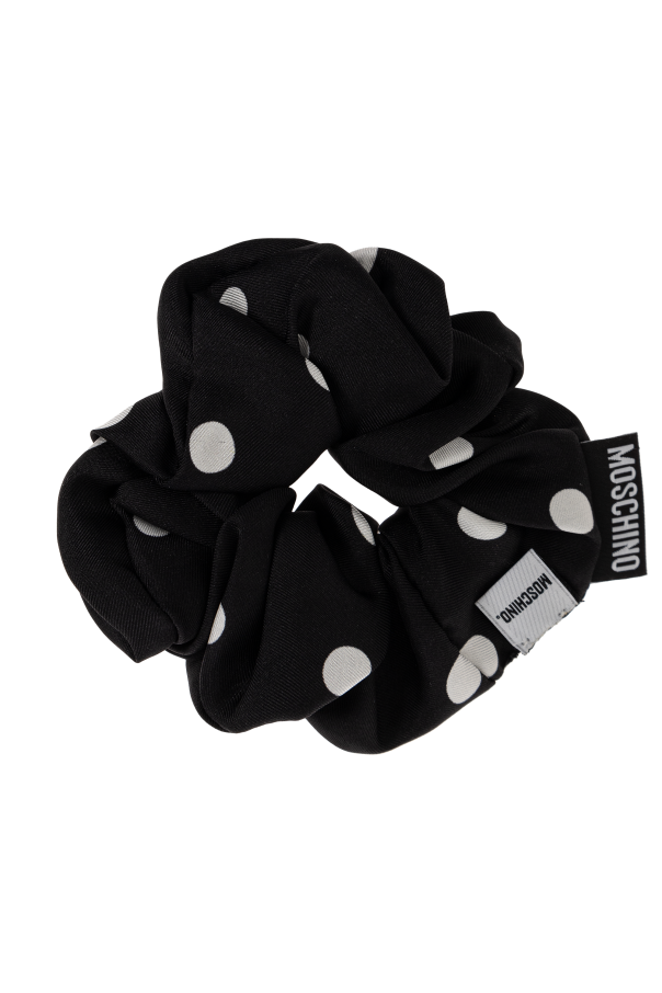 Moschino Silk hair scrunchie