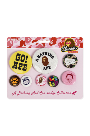 Badges with logo od A BATHING APE®