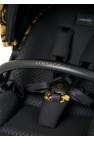 Versace Kids BLACK Barocco-printed baby stroller