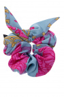 Versace MULTICOLOUR Silk scrunchie