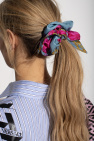 Versace MULTICOLOUR Silk scrunchie