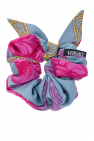 Versace MULTICOLOUR Silk scrunchie