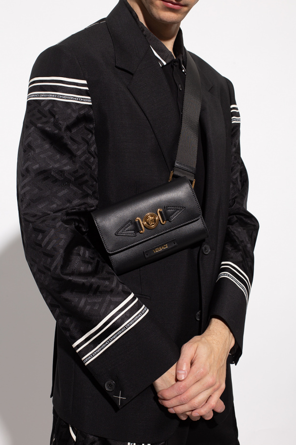 Versace Coated Medium Cosmetic Case Bag