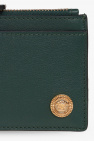 Versace GREEN Card holder with Medusa head