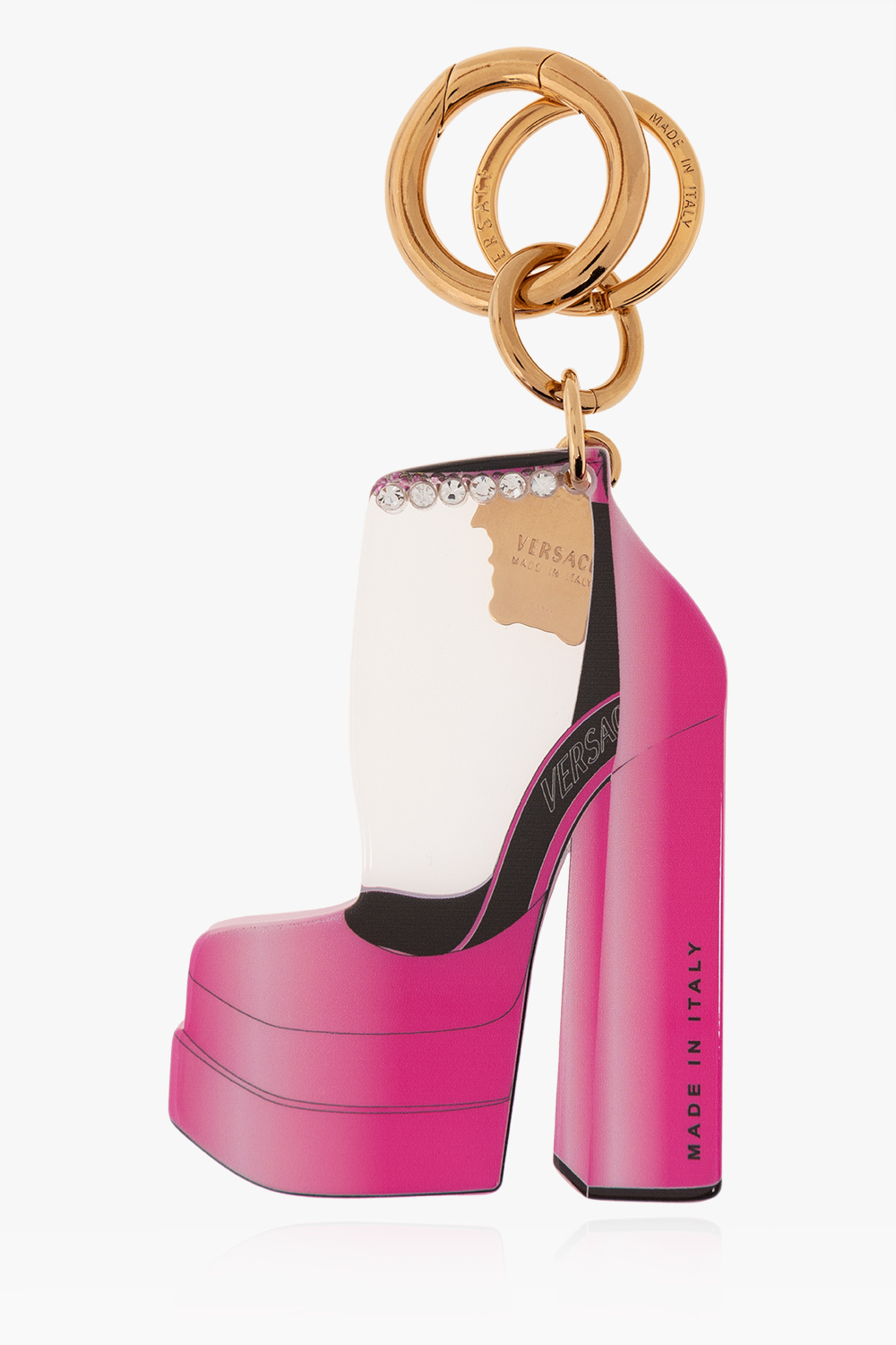 Versace V763-03-2 shoe-shaped keyring