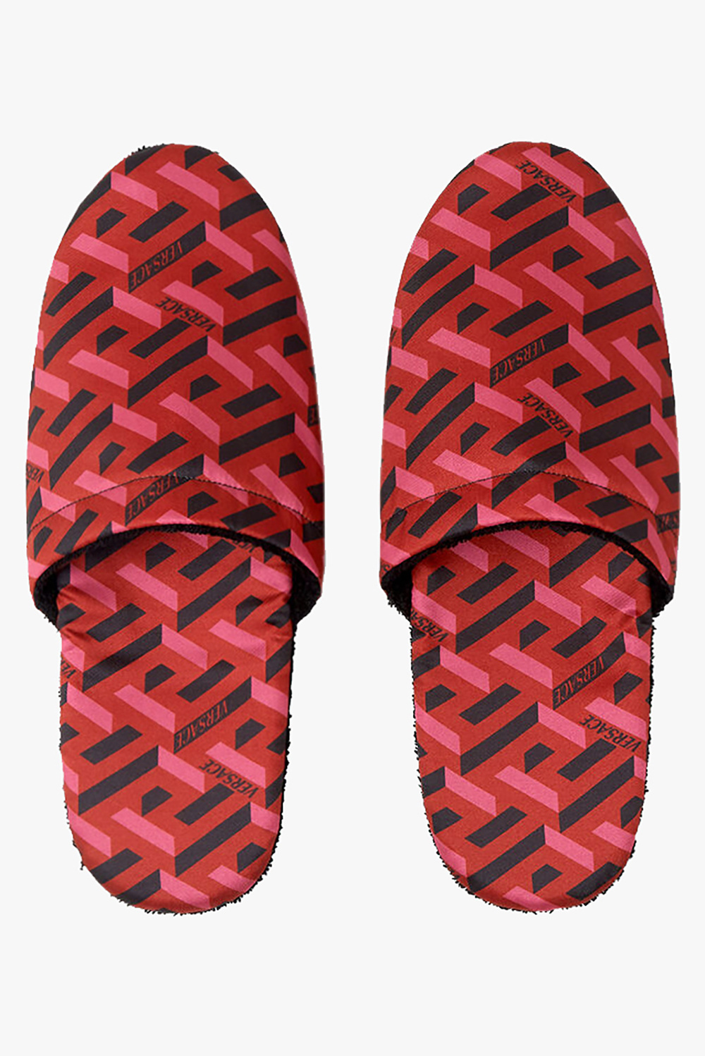 Red Tights with 'La Greca' pattern Versace - Vitkac Canada