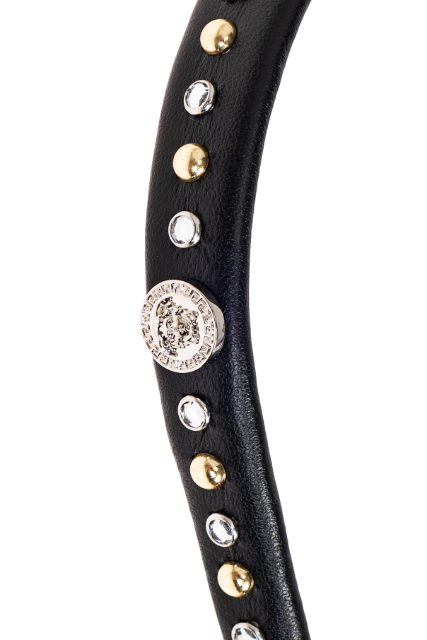 Versace Headband with shimmering embellishments
