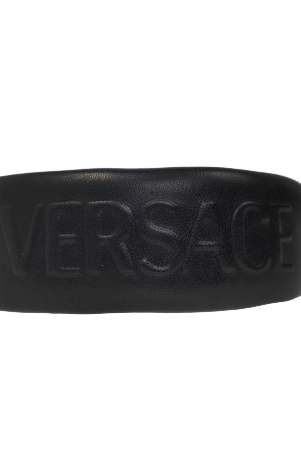 Versace Leather headband