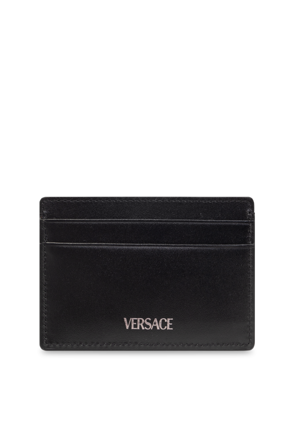 Leather card holder od Versace