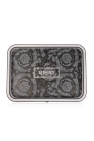 Versace Home GREY Tray with Barocco pattern