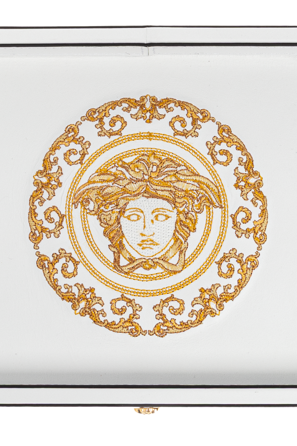 Versace Home Leder-Tablett