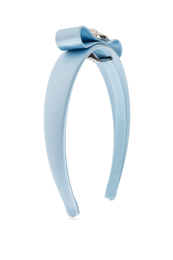 Versace Diadema satinada