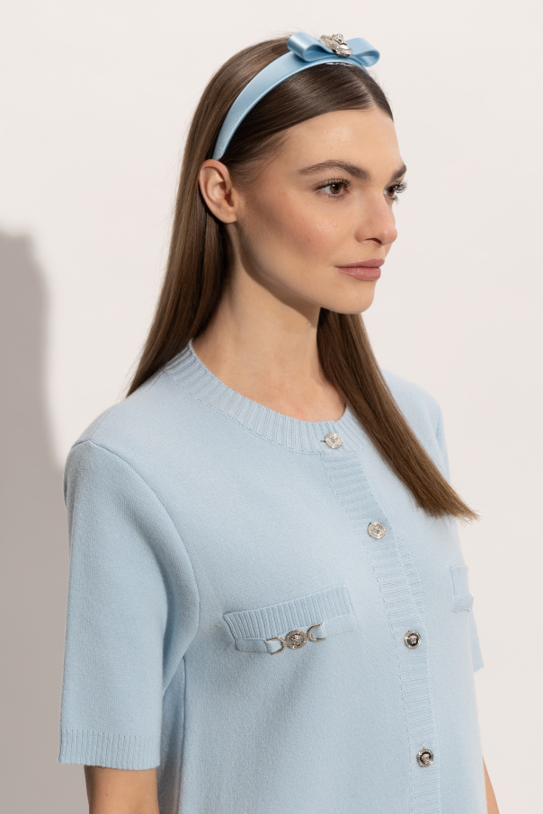 Versace Diadema satinada