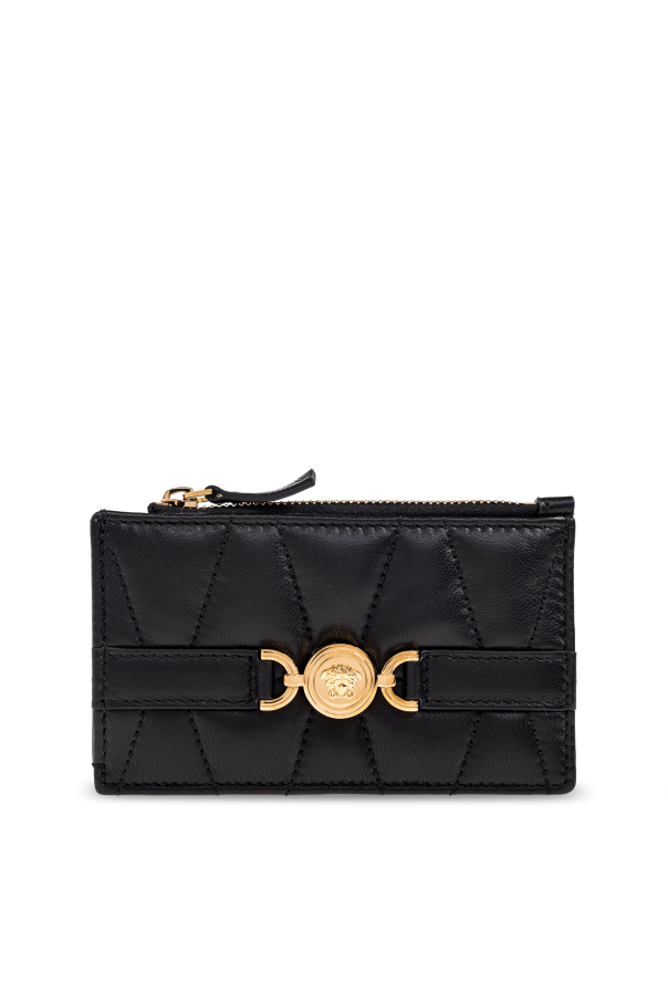 Leather card holder od Versace