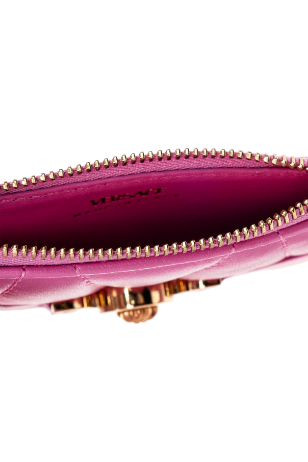 Versace Funda de cuero para tarjetas