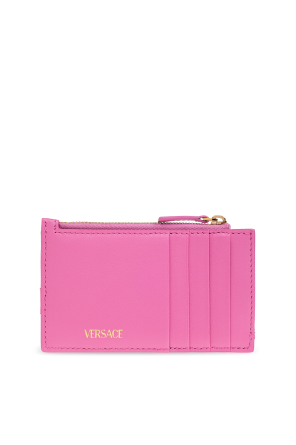 Versace Funda de cuero para tarjetas