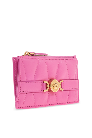 Versace Funda de cuero para tarjetas