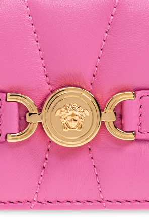 Versace Funda de cuero para tarjetas