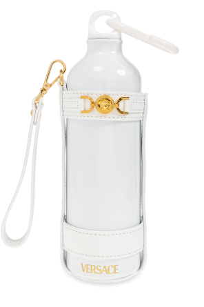 Thermosflasche mit Lederetui