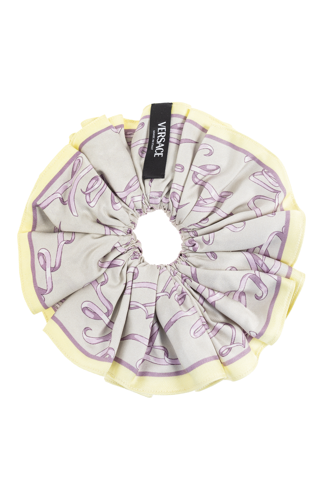 Multicolour Silk Hair Scrunchie Versace - Vitkac GB