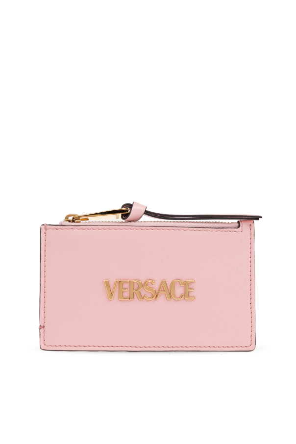 Leather card holder od Versace