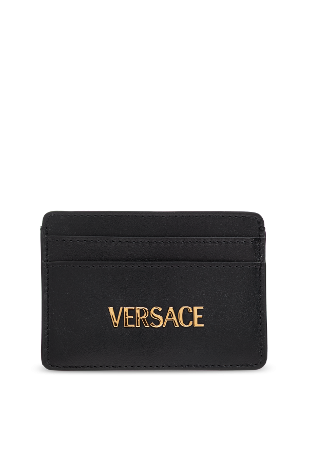 Leather card holder od Versace
