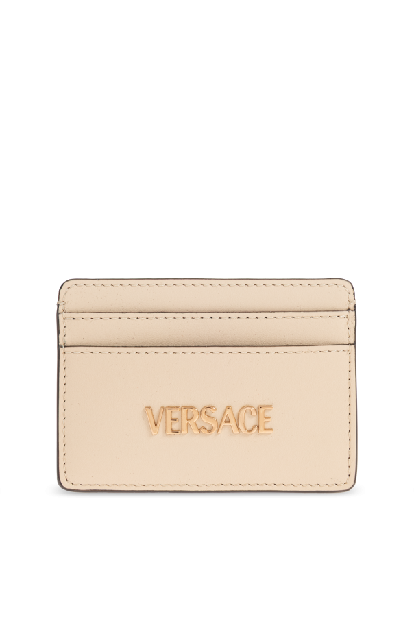 Leather card holder od Versace