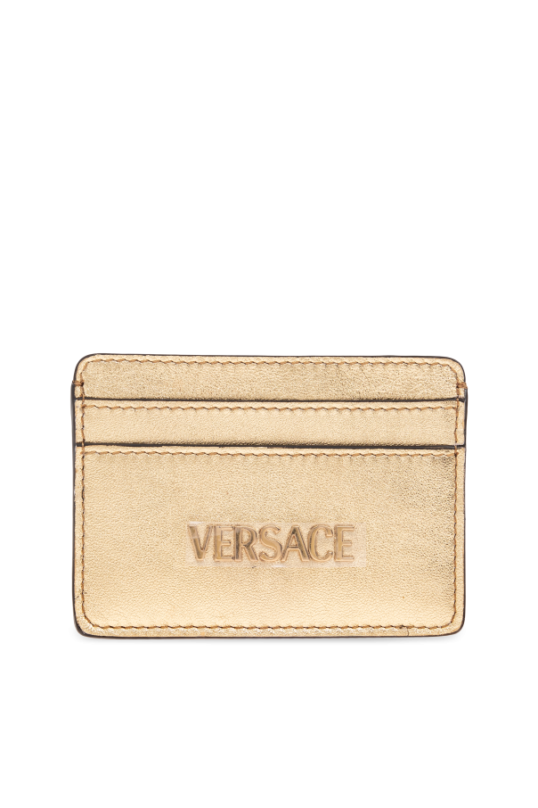 Leather card holder od Versace