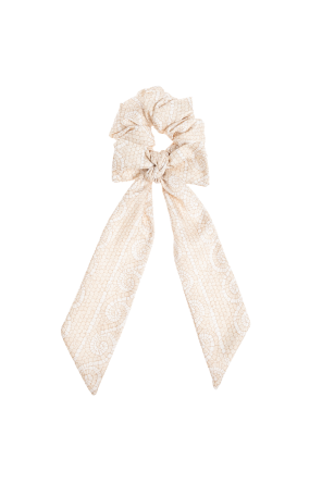 Silk hair scrunchie