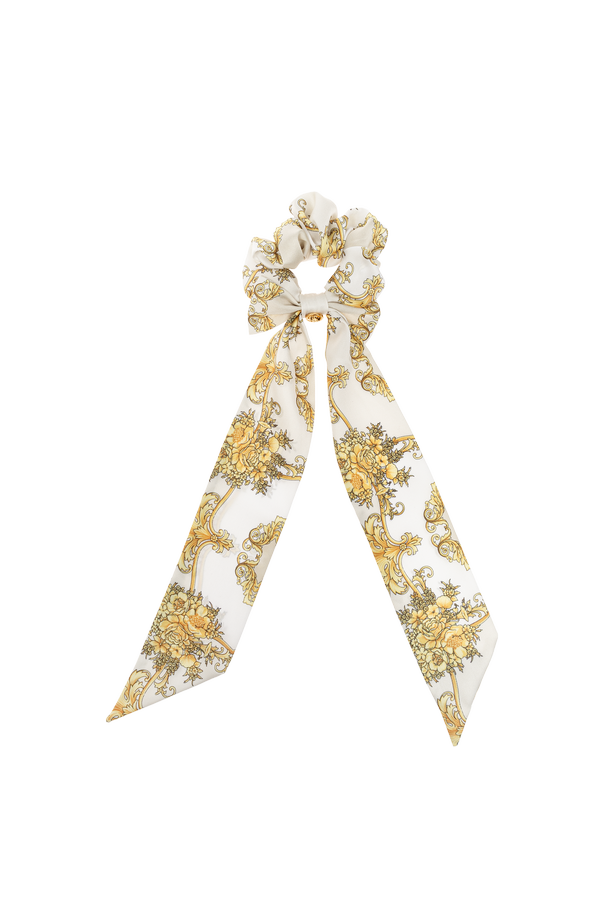 Printed ‘New Barocco’ Hair Tie od Versace Kids