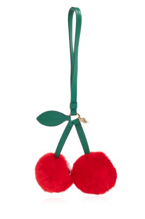 Versace Llavero peludo para bolso