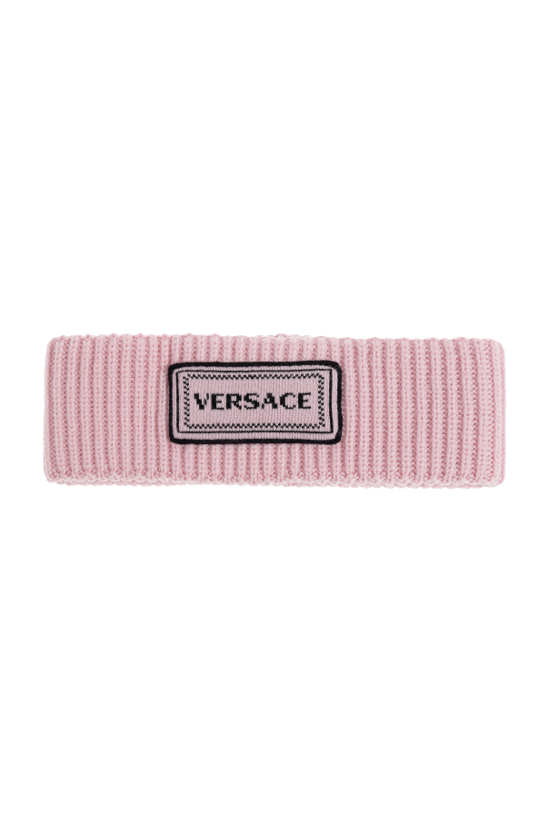 Wool headband od Versace