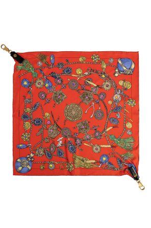 Jedwabna chusta z nadrukiem `Broken Jewels`