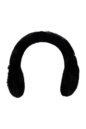 UGG Futrzane earmuffs with wireless headphones