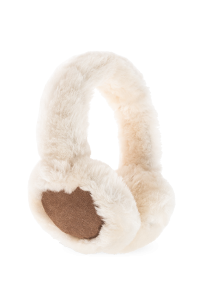 Futrzane earmuffs with wireless headphones