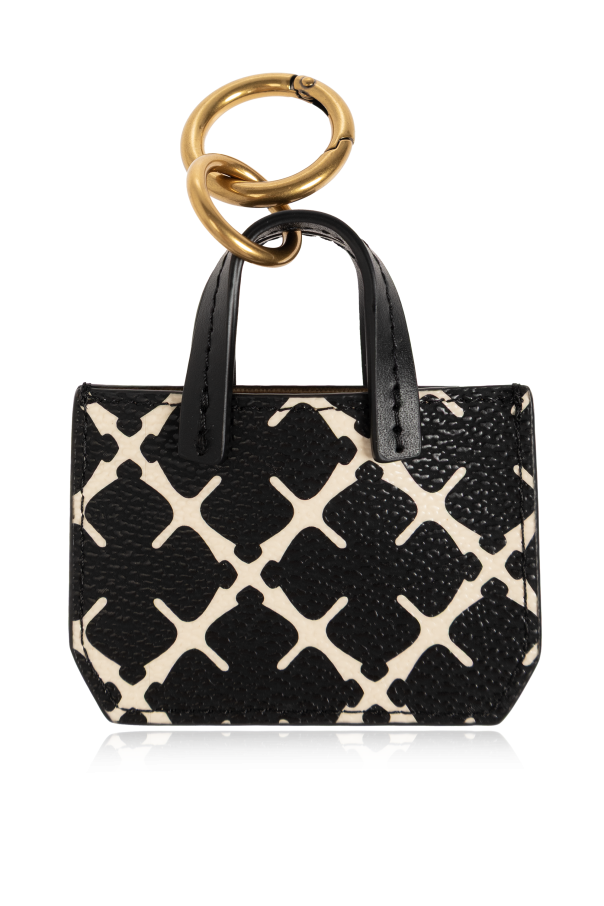 Keychain with pouch 