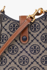 Tory Burch beige Card holder with strap