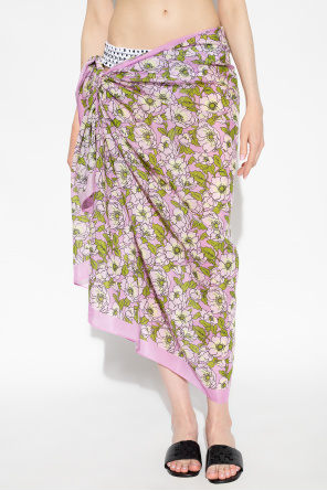 Tory Burch Pareo with floral motif