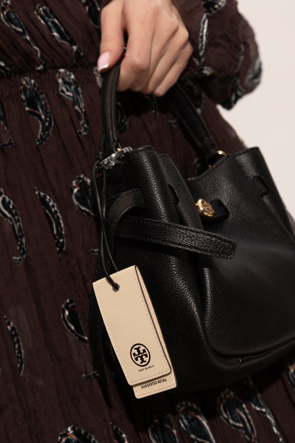 Tory Burch Keyring with leather strap