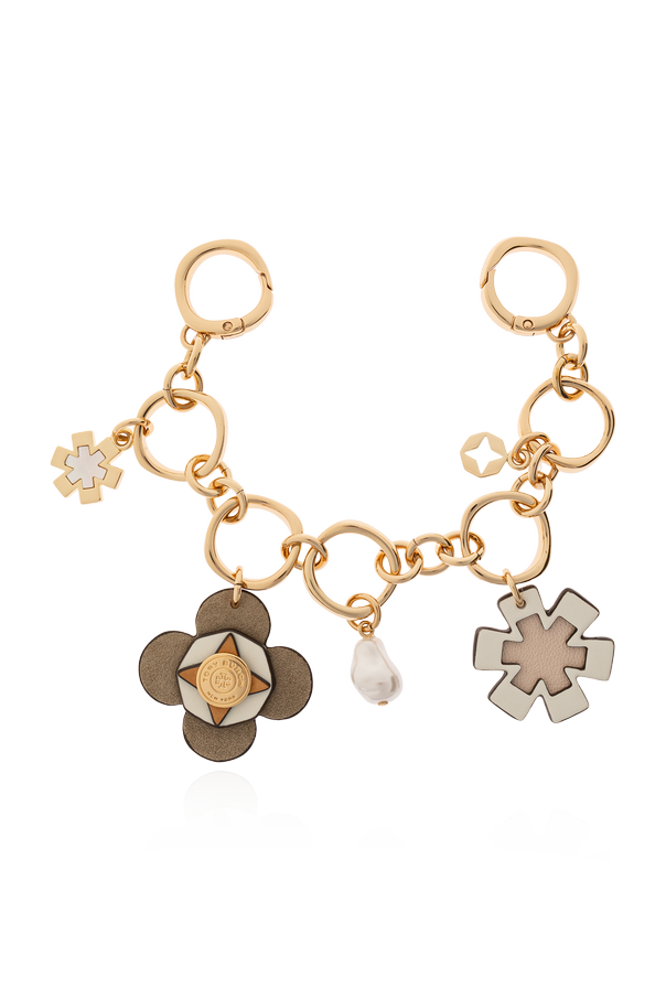 Bag keychain with charms od Tory Burch