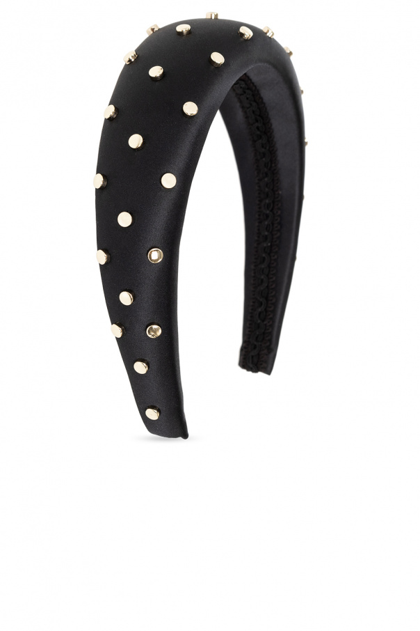 Red VBS1R409G valentino Studded headband