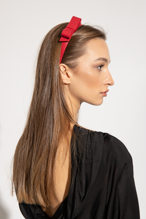 Red Valentino Headband with bow