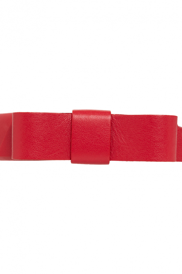 Red valentino abstraktem valentino abstraktem garavani chain detail vlogo cardholder item