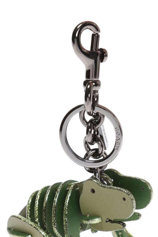 Green Key ring with frog charm Coach - Vitkac GB