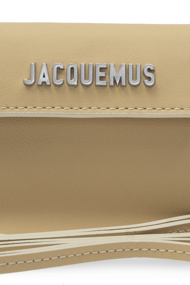 Jacquemus Porte Wristlet Wallet in Beige Leather ref.527329 - Joli Closet