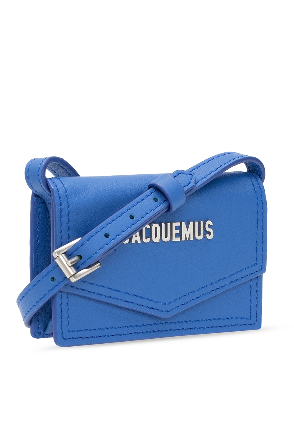 Jacquemus 'le Porte Azur' Strapped Pouch in Blue
