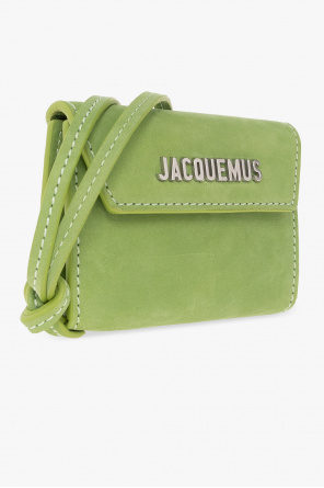 Jacquemus GREEN Strapped card case