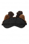 Yves Salomon MULTICOLOUR Sleeping mask with animal motif